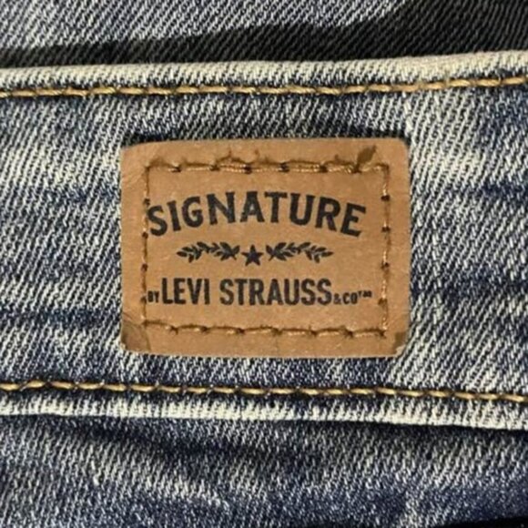 Levi’s Signature Modern Skinny Jeans Worn-In Vintage Look | Cotton Blend - Picture 8 of 15
